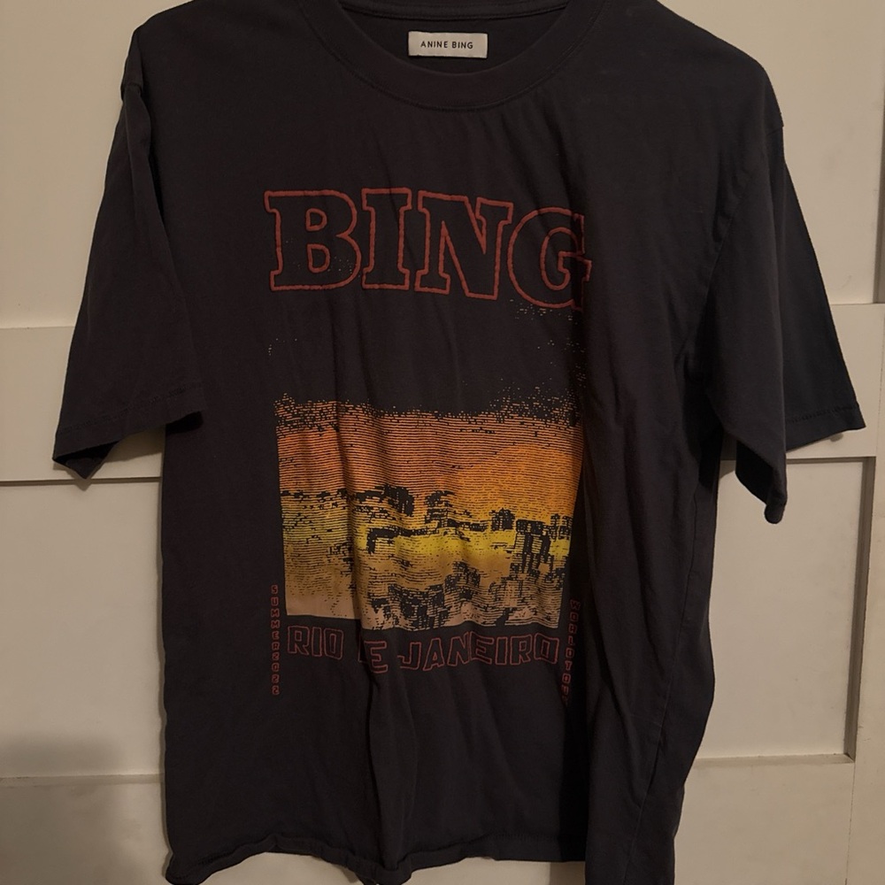 Anine Bing graphic tee